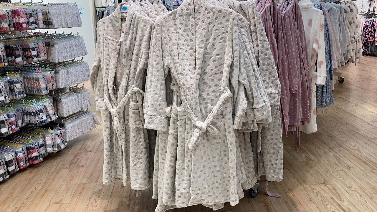 Primark Robe Grey PRIMARK WOMEN'S ROBES - October - 2020 - YouTube