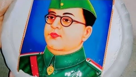 Plaster of paris craft idea for Happy Independence day | photo frame make with plaster of paris.