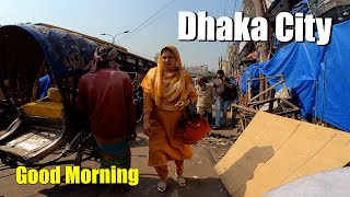 Good Morning Walking Tour In #Gulisthan Of Dhaka City