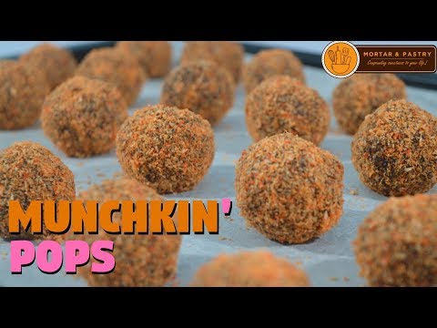 EASY CHOCO BUTTERNUT MUNCHKIN POPS! | Ep. 64 | Mortar and Pastry