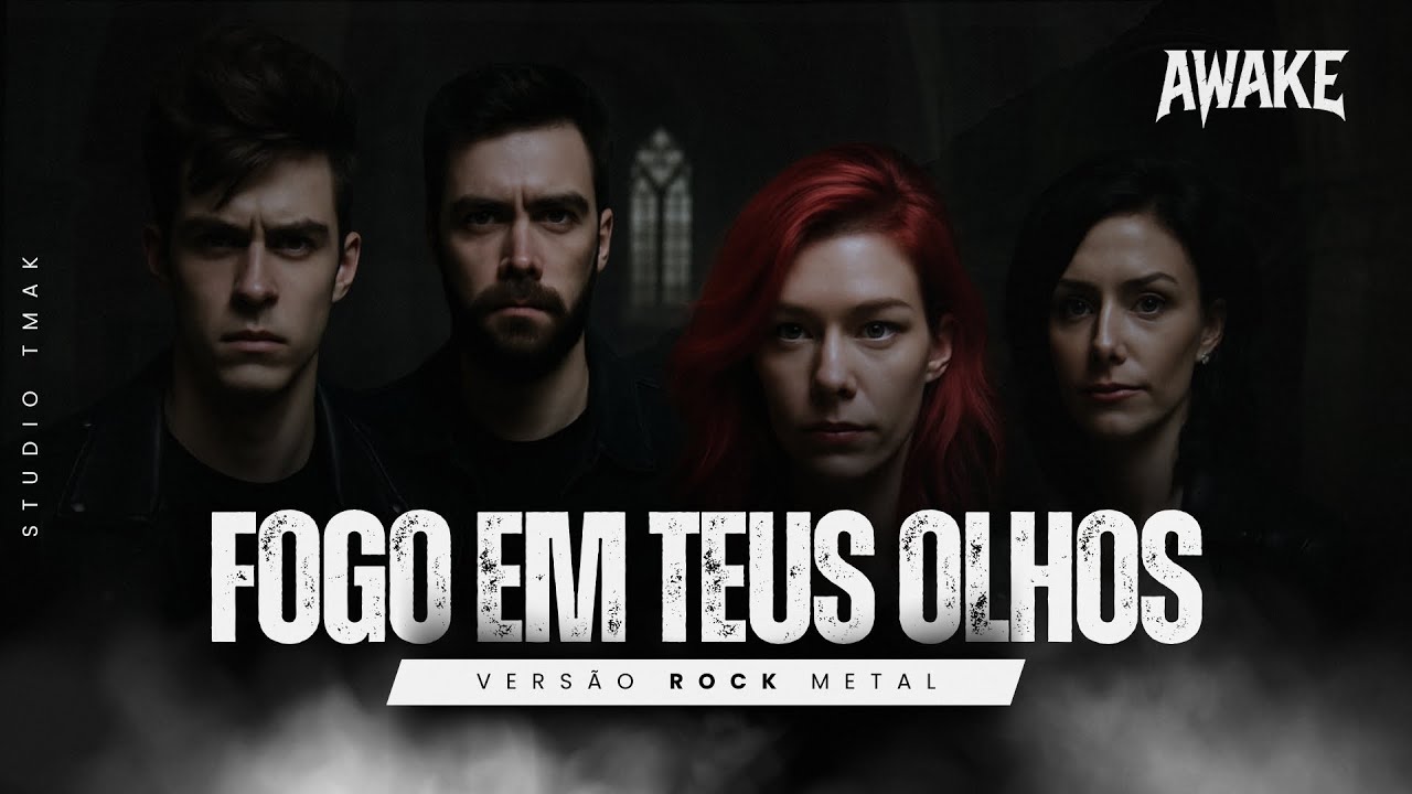 Fogo em Teus Olhos - LOUVOR IIR - Versão Rock Metal I AWAKE Band