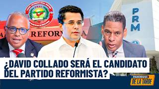 ¿Cuál partido llevará a David Collado en la boleta? ¿Hipólito Mejía lo hará saltar?