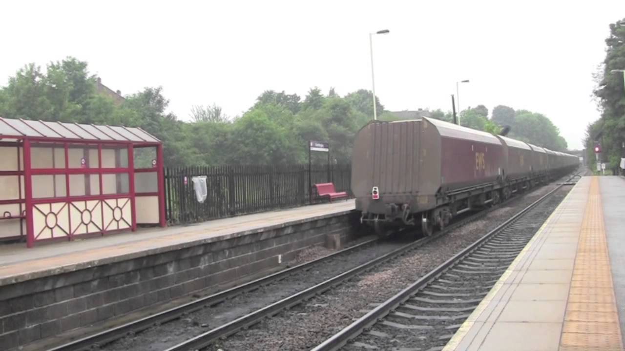 Freight Trains at Knottingley, West Yorkshire, UK 13th June, 2013