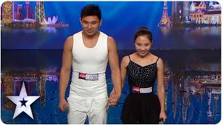 Gao and Liu’s Golden Buzzer Acrobatic Ballet | Asia’s Got Talent 2015 Ep 2