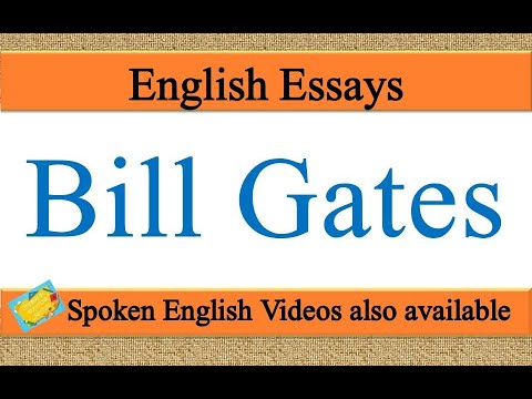 bill gates introduction essay