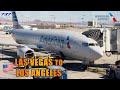 AMERICAN AIRLINES Las Vegas to Los Angeles FLIGHT REPORT (# 110)