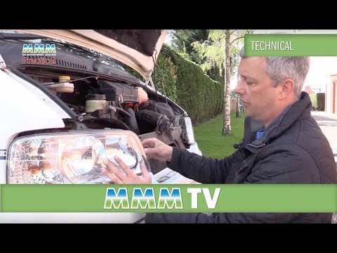 MMM TV technical - fitting motorhome headlight bulbs