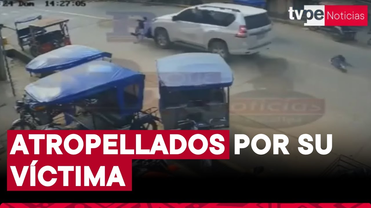 Pucallpa: médico veterinario persigue y atropella a ladrones que lo acababan de asaltar