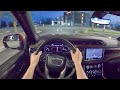 2021 GMC Yukon Denali Diesel - POV Night Drive (Binaural Audio)