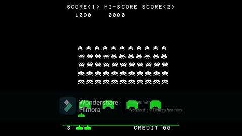 If Space Invaders had ingame music from The Playstation Version