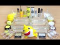 Slime 🐳Yellow 🐠🌼🐬vs White🦈 Mixing makeup🐠 Glitter 🐠and beads🐠 in🐠to. Clear🐡 Slime🐠 videos🐠 city