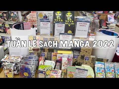 Mình mua gì trong Tuần lễ sách manga 2022 tại Fahasa | Manga Unboxing | Huyn Lyn