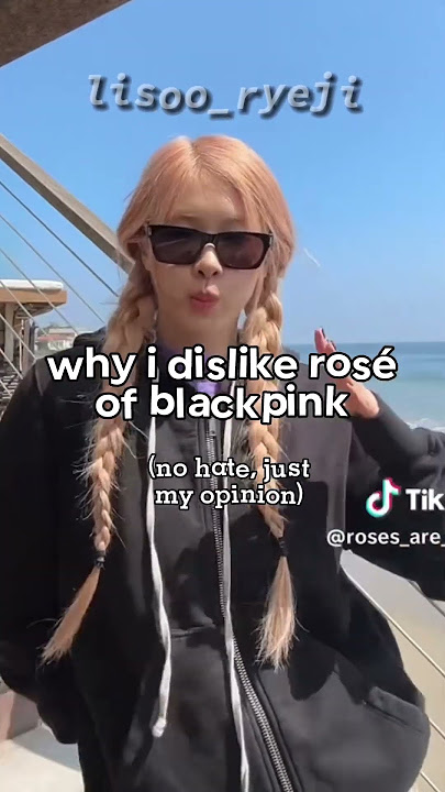 why i dislike #rosé of #blackpink #kpop #shorts #fypシ #fyp #rose #lisa #jisoo #jennie #ygent