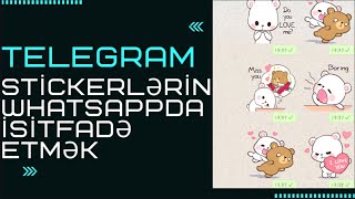 Telegram Stickerlərini Whatsappda İstifadə Etmək screenshot 4