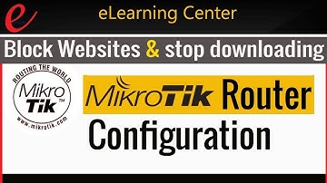 Howto Block Websites & stop downloading in Mikrotik | Full tutorial in Urdu/Hindi