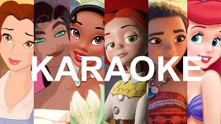KARAOKE  Medley de Princesas Disney 2 (Los Saviñón).