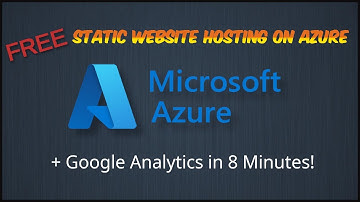 🚀 FREE Static Website Hosting on Azure + Google Analytics in 8 Minutes!