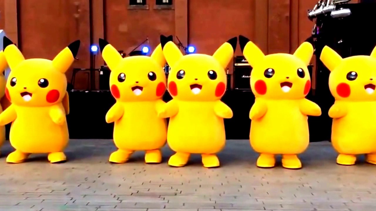 Video Lucu Pikachu Menari YouTube