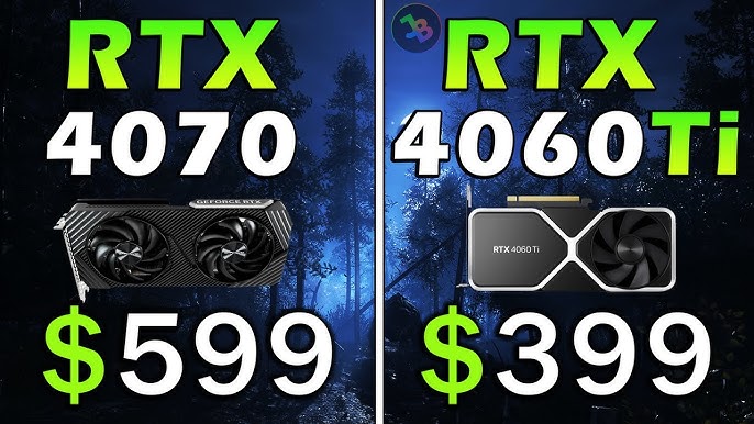 RTX 4060 Ti (16 GB) vs RTX 4060 Ti (8 GB) vs RTX 4070