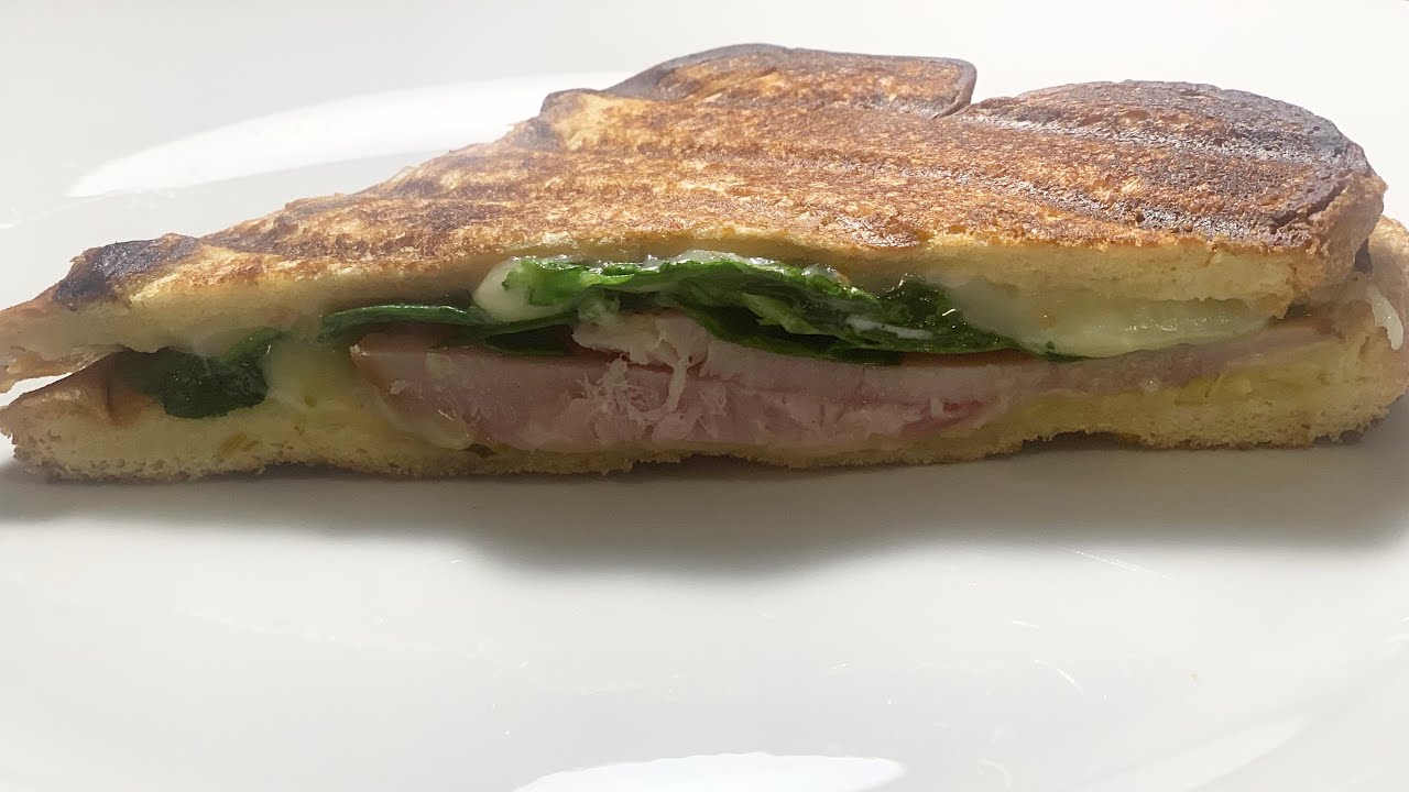 Delicious Ham and Cheese Panini Sandwich YouTube