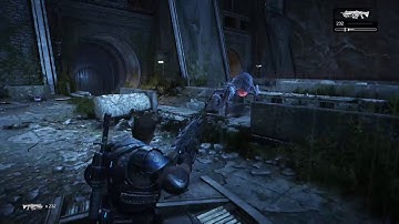 Gears of War 4 - Snatcher glitched on insane