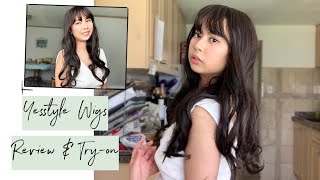 Yesstyle Wigs Review & Try-on || Wigs with a Fringe (English)