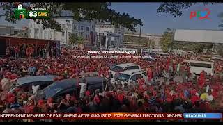 BREAKING NEWS: President Hakainde Hichilema officially files in his nomination