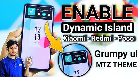 iOS 16 Pro Dyanmic island Miui Theme For All Xiaomi Redmi And Poco Devices | Grumpy Ui