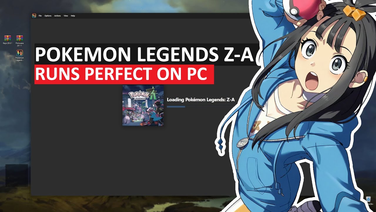 How to Play Pokémon Legends Z-A on Ryubing Emulator (PC SETUP