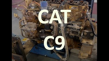 The Cat C9 Engine.  Facts, Walk Around, Sensor Locations, and Maintenance.  Know Your Engine.