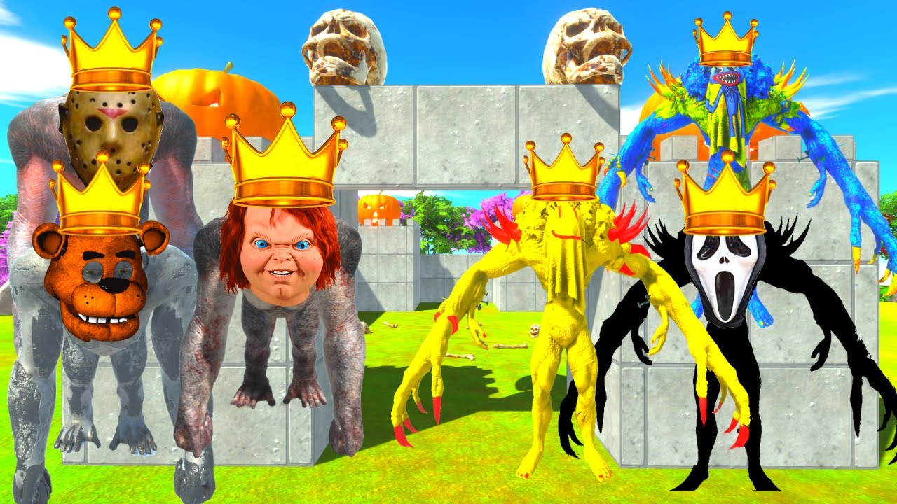 KING GORO HALLOWEEN + 3X PRIMATES VS KING SCOURGE  HALLOWEEN + INF - ARBS