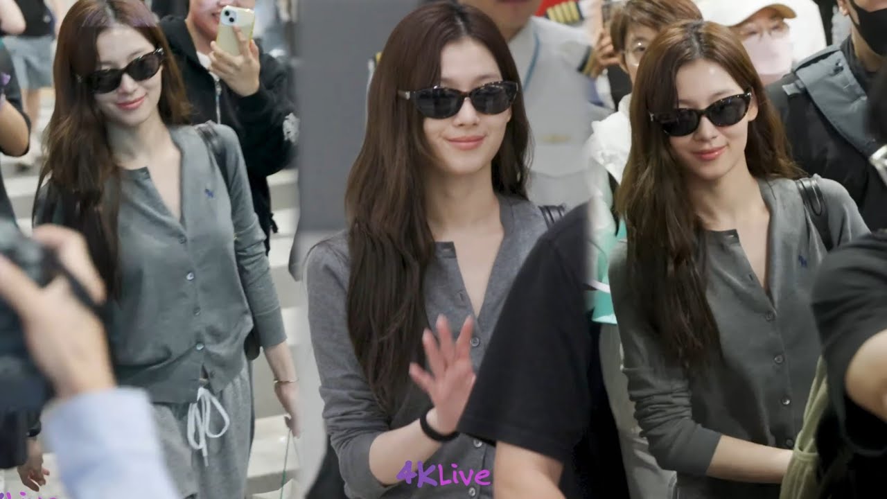 SANA 사나 TWICE 트와이스 INCHEON ICN Arrival from NEW YORK 20250912 by 4KLive