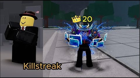 Aiming for a 20 killstreak | Roblox | TSB
