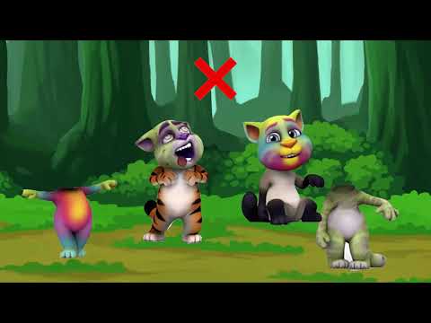 Wrong Heads talking tom | talking tom - talking tom hero - talking tom angela - talking hank Ep4