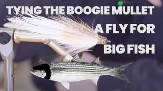 Tying the Boogie Mullet - A Perfect Big Fish Mullet Imitation for Saltwater Fly Fishing