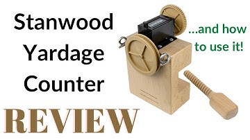 STANWOOD Yarn Yardage Counter REVIEW | How to use it! | Quick and Easy!
