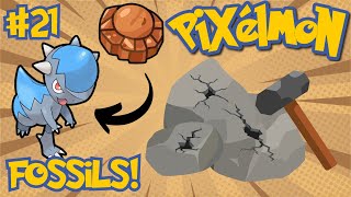 How to Get Fossil Pokémon & Using Rock Smash! - Pixelmon Episode 21 | Singleplayer