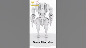 Student 3D ART Work │ MAAC Secunderabad