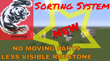 Minecraft ps4 new automatic sorting concept single item