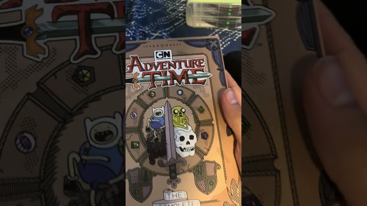 Unboxing the complete series of adventure time dvd box set