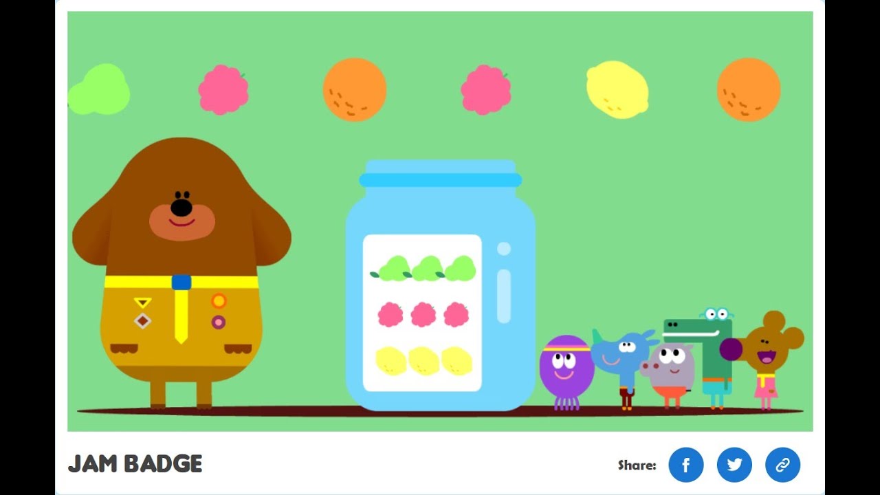 Hey Duggee Jam Badge Tag Character Full Episode. YouTube