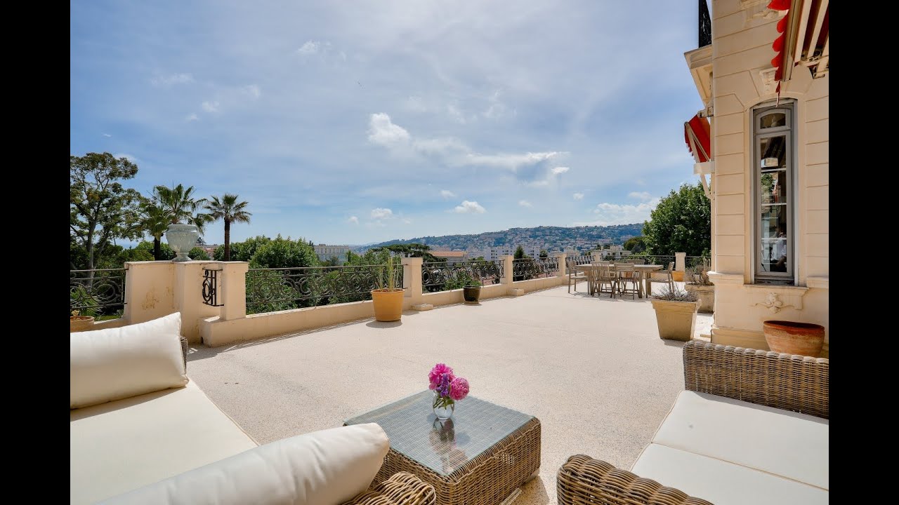 NICE - Cimiez. Superbe Appartement dans palais Belle Époque