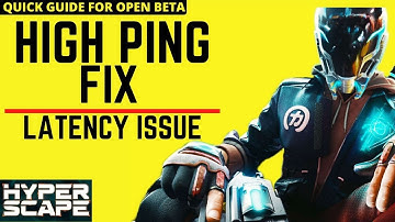 Hyperscape High Ping And Latency Fix | Hyperscape Latency Fix | Network Issue |Open Beta Lag Fix