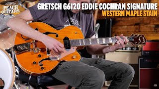 No Talking...Just Tones | Gretsch G6120 Eddie Cochran Signature Hollow Body | Western Maple Stain