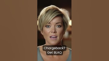 Chargeback? Get BLAQ #chargebacks