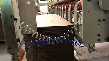 Full Automatic HL-1224 Stacker, Vibrator, for large size cardboard-Henghui Packaging Equipment