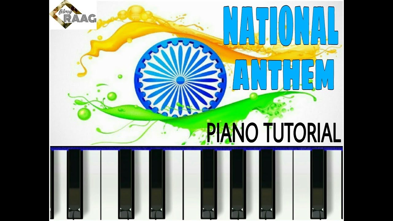Jana gana mana- National anthem-Piano Notes - YouTube