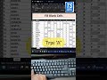Excel Trick: Blank सेल्स को Seconds में भरें | बिना Formula के आसान तरीका #technicalsuneelmp