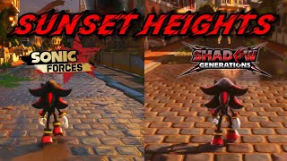 Forces VS. Shadow Generations | Sunset Heights