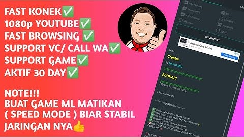 CONFIG ALL EDUKASI 30 HARI GRATIS HTTP CUSTOM, BY MAS GRAND V1